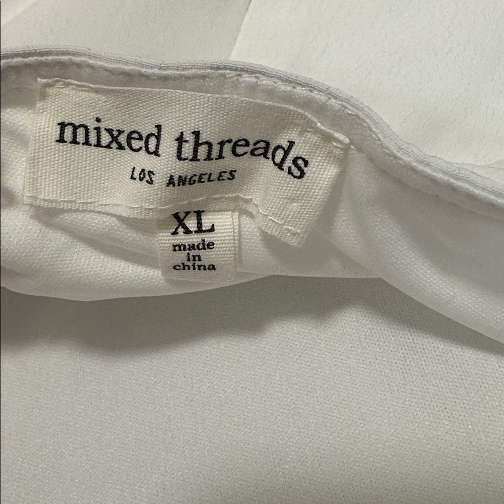 ☎️ Mixed Threads Ruffle Shirt Toe Back Dress - Picture 4 of 4